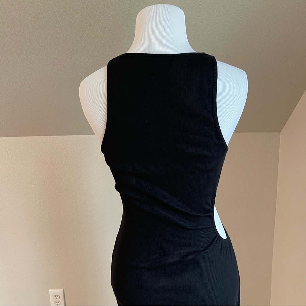 Rasha Ribbed Jersey Cutout Maxi Dress by French Connection - Picture 8 of 11